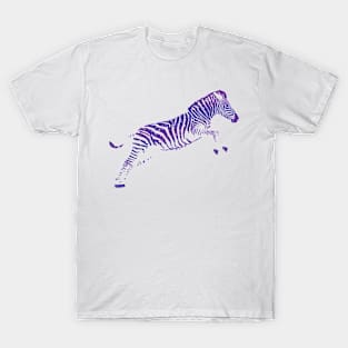 Space Zebra - Clear T-Shirt